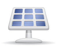 Solar Panel - Be energy efficient by heating with solar energy!