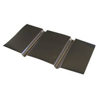 50-2' Aluminum Radiant Floor Heat Transfer Plates for 1/2" PEX tubing 