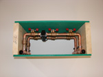 Manifold preassembled in a box Manifold preassembled in a box