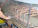 One of our manifolds being pressure tested at the shop so it arrives ready to go One of our manifolds being pressure tested at the shop so it arrives ready to go