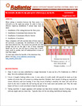 Installing Tubing Between the Floor Joists