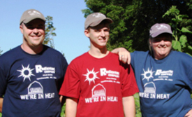 Free tee shirt, with or without the infamous "WE'RE IN HEAT" annotation Free tee shirt, with or without the infamous "WE'RE IN HEAT" annotation