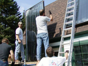 Installing Solar Collectors